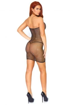 Leg Avenue Crystalized Fishnet Tube Dress -Fishnet Lingerie shop unnamed file 125