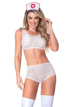 Mapalé Nurse Costume Set -Fishnet Lingerie shop unnamed file 1278