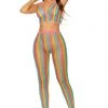 Elegant Moments Rainbow Net Cami Set