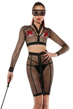 Starline Femdom Fishnet Dominatrix Outfit