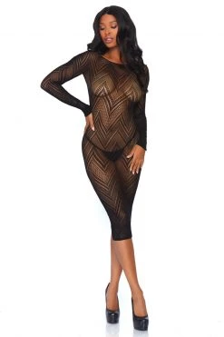 Leg Avenue Patterned Fishnet Bodycon Dress -Fishnet Lingerie shop unnamed file 1644