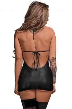 Magic Silk Xena Open Cup Wet Look Mini Dress 10 Magic Silk Xena Open Cup Wet Look Mini Dress -Fishnet Lingerie shop unnamed file 2057