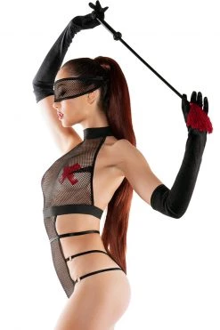 Starline Mesh Halter Bondage Bodysuit -Fishnet Lingerie shop unnamed file 2106