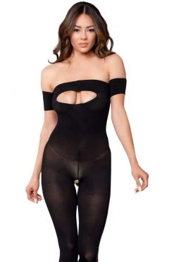 Be Wicked Erotic Intrigue Crotchless Bodystocking
