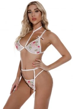 3WISHES Floral Romance Bra And Garter Set -Fishnet Lingerie shop unnamed file 2483