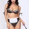 Seven Till Midnight Adult French Maid Lingerie Set