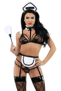 Starline Costume Feisty Fetish Maid -Fishnet Lingerie shop unnamed file 288