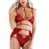 Starline Costume Ms. Rebel Bralette & Garter Set
