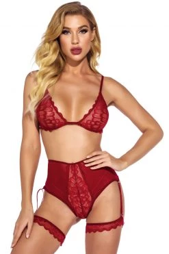 3WISHES Fine Feather Mesh Bra Set -Fishnet Lingerie shop unnamed file 448