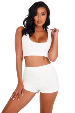 Roma Costume Cozy Fuzzy Short Set
