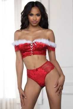Seven Till Midnight Jingle All The Way Bra Set