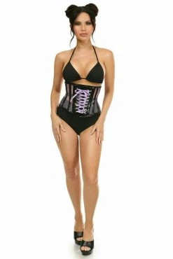 Daisy Corsets USA Purple Patent & Fishnet Underbust Corset -Fishnet Lingerie shop unnamed file 682