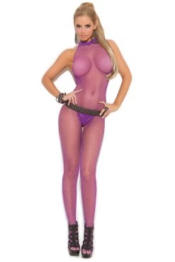 Elegant Moments Net Halter Bodystocking -Fishnet Lingerie shop unnamed file 710