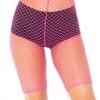Leg Avenue Net Biker Shorts