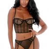 Forplay Can't Be Caged Bustier Set
