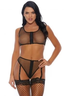 Forplay Caught Up Bralette Set -Fishnet Lingerie shop unnamed file 830