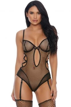 Forplay Caught In The Feels Teddy -Fishnet Lingerie shop unnamed file 913