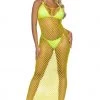 Leg Avenue Long Fence Net Gown